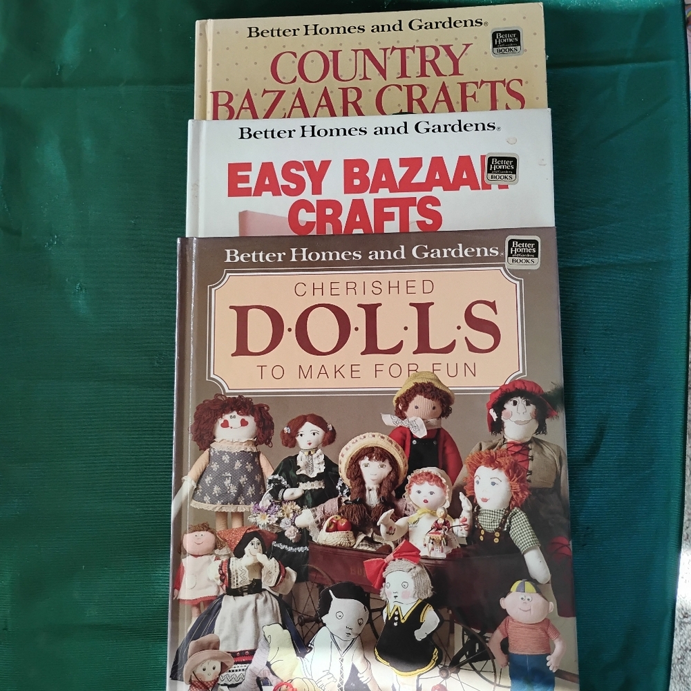 Craft Book Set with Dolls and Bazaar Projects